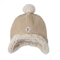 Lodger Hatter Folklore Fleece cepure, Beige, 12-24M - Ht 63012-24