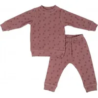 Lodger Nombad Rib bērnu pidžama, 86 izm, Rosewood - Sp 09986