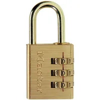 Masterlock 630Eurd Piekaramā atslēga 3 šifrs 630D
