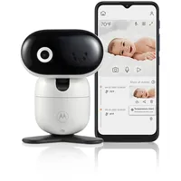 Motorola Wi-Fi Hd Motorized Video Baby Camera Pip1010 White/Black Videokamera, kas ļauj sekot līdz 505537471428