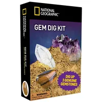National Geographic komplekts Gemstone Dig Kit, Nggem 4050201-0186