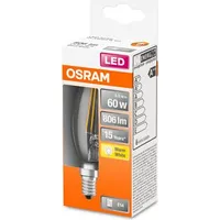 Osram Parathom Retrofit Classic B 60 E14, 6 W, Warm White, 6Kwh/1000H, 806 lm 4058075434981