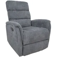 Recliner armchair Barclay recliner, grey atpūtas krēsls 4741243138605