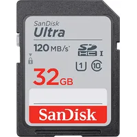 Sandisk 32Gb Ultra Sdhc Uhs-I Memory Card Sdsdun4-032G-Gn6In