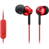 Sony In-Ear Headphones Ex series, Red Mdr-Ex110Ap In-Ear, Mdrex110Apr.ce7