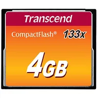 Transcend Compactflash 133 4Gb Mlc Nand flash Ts4Gcf133