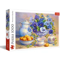 Trefl Puzzle 1000 pcs - The blue bouquet 10466 10466T