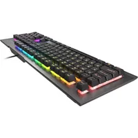 - Genesis Rhod 500 Gaming keyboard, Rgb Led light, Us, Silver/Black, Wired Nkg-1617