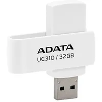 A-Data Uc310 32Gb Usb Flash Drive, White Uc310-32G-Rwh