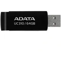 A-Data Uc310 64Gb Usb Flash Drive, 3.2 Black Uc310-64G-Rbk
