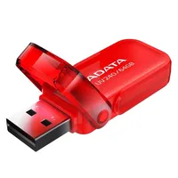 A-Data Uv240 64Gb Usb Flash Drive, 2.0 Red Auv240-64G-Rrd