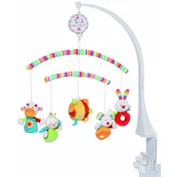 Babyfehn muzikālais karuselis ar 5 mīkstām rotaļlietām. 152357