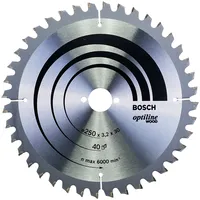 Bosch Optiline Wood Ripzāģa disks 250X30 mm 2608640643