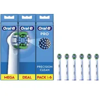 Braun Oral-B Precision Clean Brush Set Eb20Rx-6 6Psc