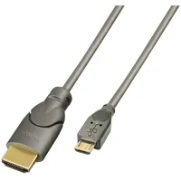 Cable Mhl-Hdmi 0.5M/41565 Lindy 41565