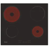Candy  Hob Ch64Ccb/4U2 Vitroceramic Number of burners/cooking zones 4 Touch Black