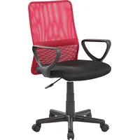 Darba krēsls Belinda melns/sarkans 4741243279568
