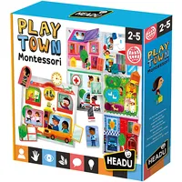 Headu Baby Play Town Montessori - Mu23615 spēle Rotaļu pilsēta