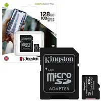 Kingston 128Gb microSD Class 10 Adp Sdcs2/128GbAtmiņas karte Sdcs2/128Gb