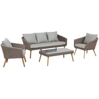 Komplekts Norway dīvāns, 2 krēsli, kafijas galdiņš 4741243776876