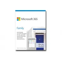 Microsoft 365 Family 1 Gada License 6Gq-00092