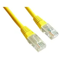 Patch Cable Cat5E Utp 0.5M/Pp12-0.5M/Y Gembird Pp12-0.5M/Y