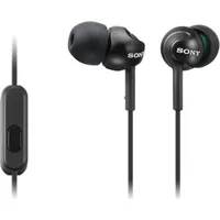Sony In-Ear Headphones Ex series, Black Mdr-Ex110Ap In-Ear, Mdrex110Apb.ce7