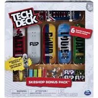 Tech Deck skrituļdēļa komplekts Bonus Sk8 Shop, 6 gab, sortimentu, 6028845 4080201-0087