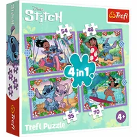 Trefl Stitch Pužļu komplekts 4In1 34633T