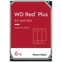 Western Digital Wd Red Plus Nas Hard Drive 6Tb, 5400Rpm, 256Mb Wd60Efpx