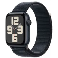 Apple Watch Se Gps 40Mm Midnight Aluminium Case with Sport Loop Mre03 Mre03Ell