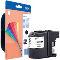Brother Lc223Bk, Black Ink Cartridge 550 pages Lc223Bk