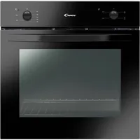 Candy Oven Fcs100N/E 71 L, A, Electric, Manual, Rotary knobs, Height 60 cm, Width Black