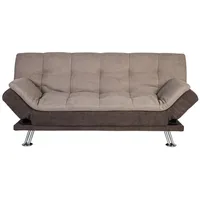 Dīvāns gulta Roxy 189X88Xh91Cm, pārklājuma materiāls, krāsa bēša - brūna 4741243116856
