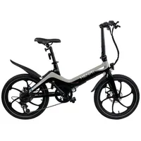 Elektro saliekamais velosipēds Blaupunkt E-Bike Henri 20 Grey/Black 2008022520000