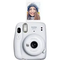 Fujifilm Instax Mini 11 Camera, Caly White  instax mini glossy10pl 4779051161676