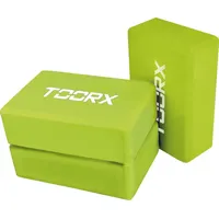 Jogas kluči Toorx Yoga brick lime green Ahf-025