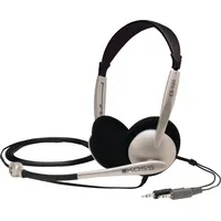 Koss Headphones Cs100 Headband/On-Ear, 3.5Mm 1/8 inch, Microphone, Black/Gold, 193087
