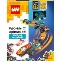 Lego Iconic Aktivitāšu grāmata Būvē un izrotā Automašīnas - Latviešu val Bsp6601Lv