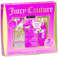 Make It Real Juicy Couture Stilīgais telefons  lūpu spīdums ar pašgatavotu siksniņu 4473M