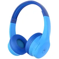 Motorola Kids Headphones Moto Jr300 Built-In microphone, Over-Ear, Wireless, Bluetooth, Blue 505537470995