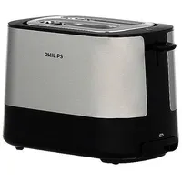 Philips Tosteris 1000W, melns - Hd2635/90