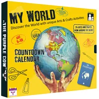 Purple Cow advent calendar World, 8336 Adventes kalendārs Pasaule. 4060101-1502