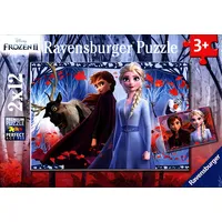Ravensburger 05009 Puzzles 2X12 gabaliņi Disney Frozen 2 4005556050093