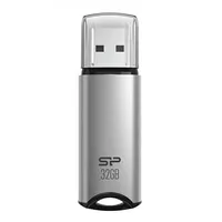 Silicon Power Marvel Series M02 32Gb, Type-A Usb 3.2, Silver Sp032Gbuf3M02V1S