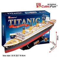 Titanic Cubicfun T4011H 3D Puzzle 113 Pieces
