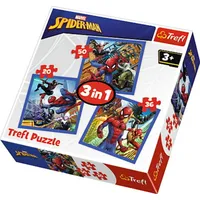 Trefl 34841 Spiderman Spider Power Puzzle 3 in 1 34841T