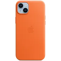 Apple iPhone 14 Plus Leather Case with Magsafe - Orange Mppf3Zm/A