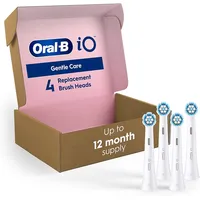 Braun Oral-B iO refill Gentle, 4 gab, White Io Refill Gentle Cleaning