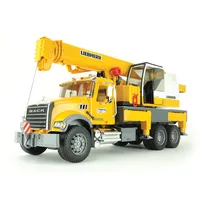 Bruder Mack Granite Liebherr crane truck 02818